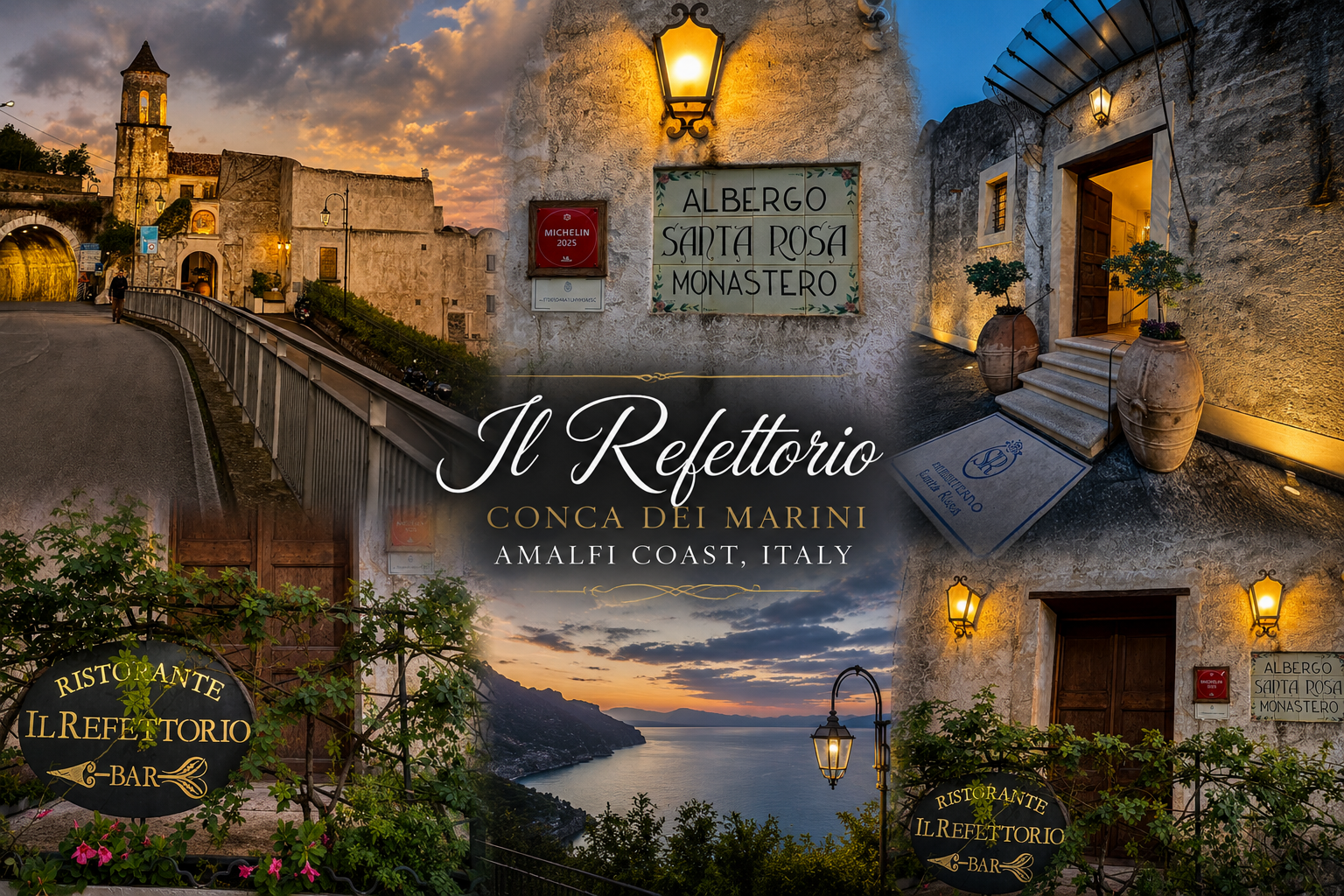 The Tortelli That Ruined Me for All Other Pasta: Michelin Star Dining at Il Refettorio on the Amalfi Coast